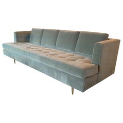 Edward Wormley for Dunbar Brass Leg Sofa