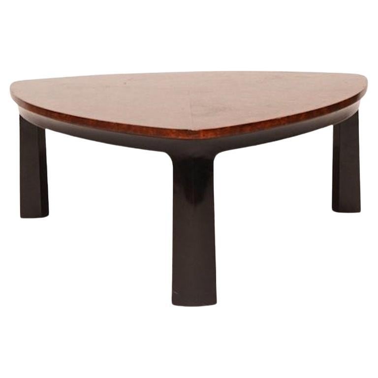 Edward Wormley for Dunbar Burlwood Top Coffee Table