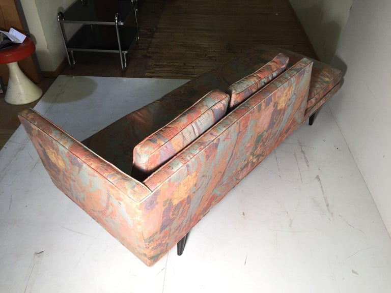 Upholstery Edward Wormley for Dunbar Chaise Longue Sofa For Sale