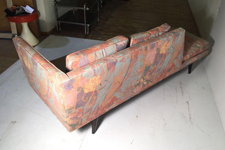 Edward Wormley for Dunbar Chaise Longue Sofa For Sale 1