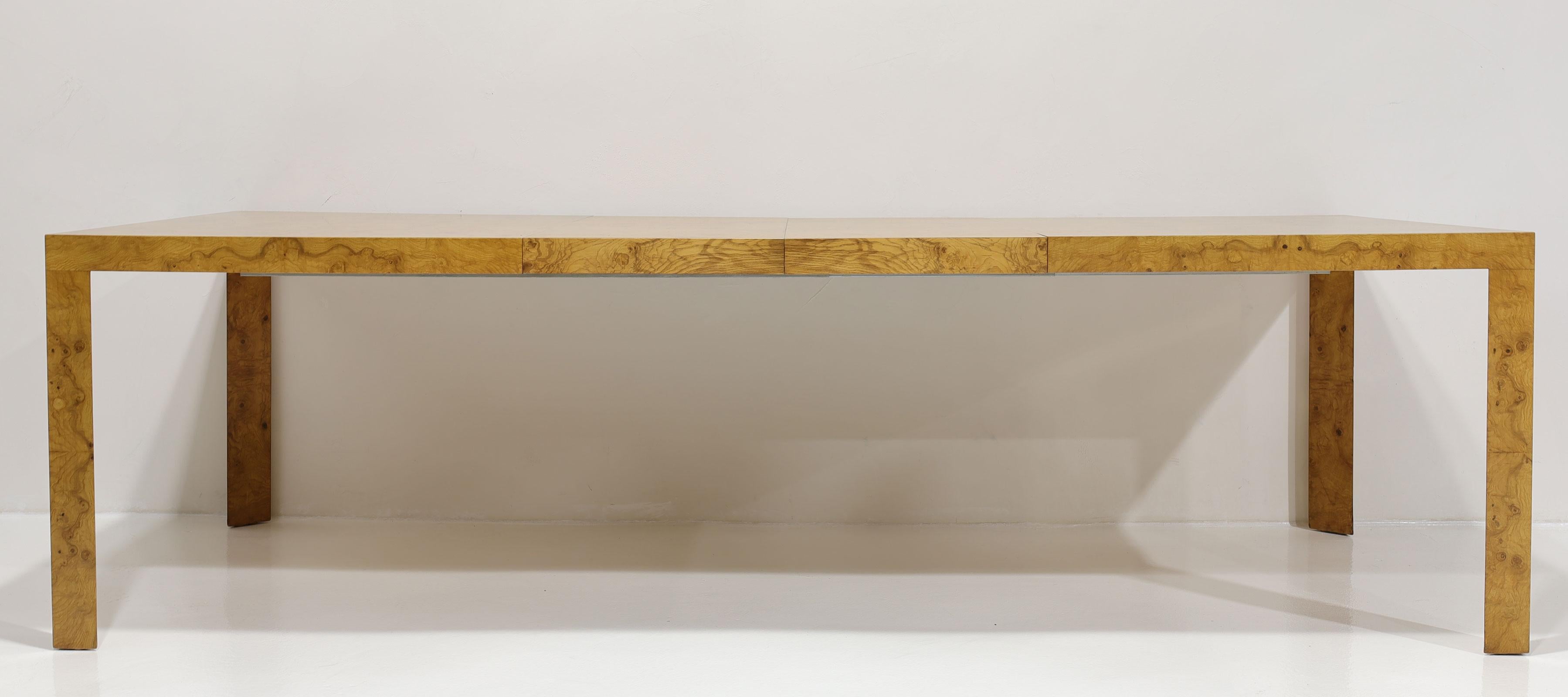 Mid-Century Modern Edward Wormley pour Dunbar Table de salle à manger Classic en bois de feuillus en vente
