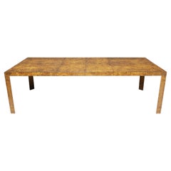 Edward Wormley for Dunbar Classic Burlwood Dining Table
