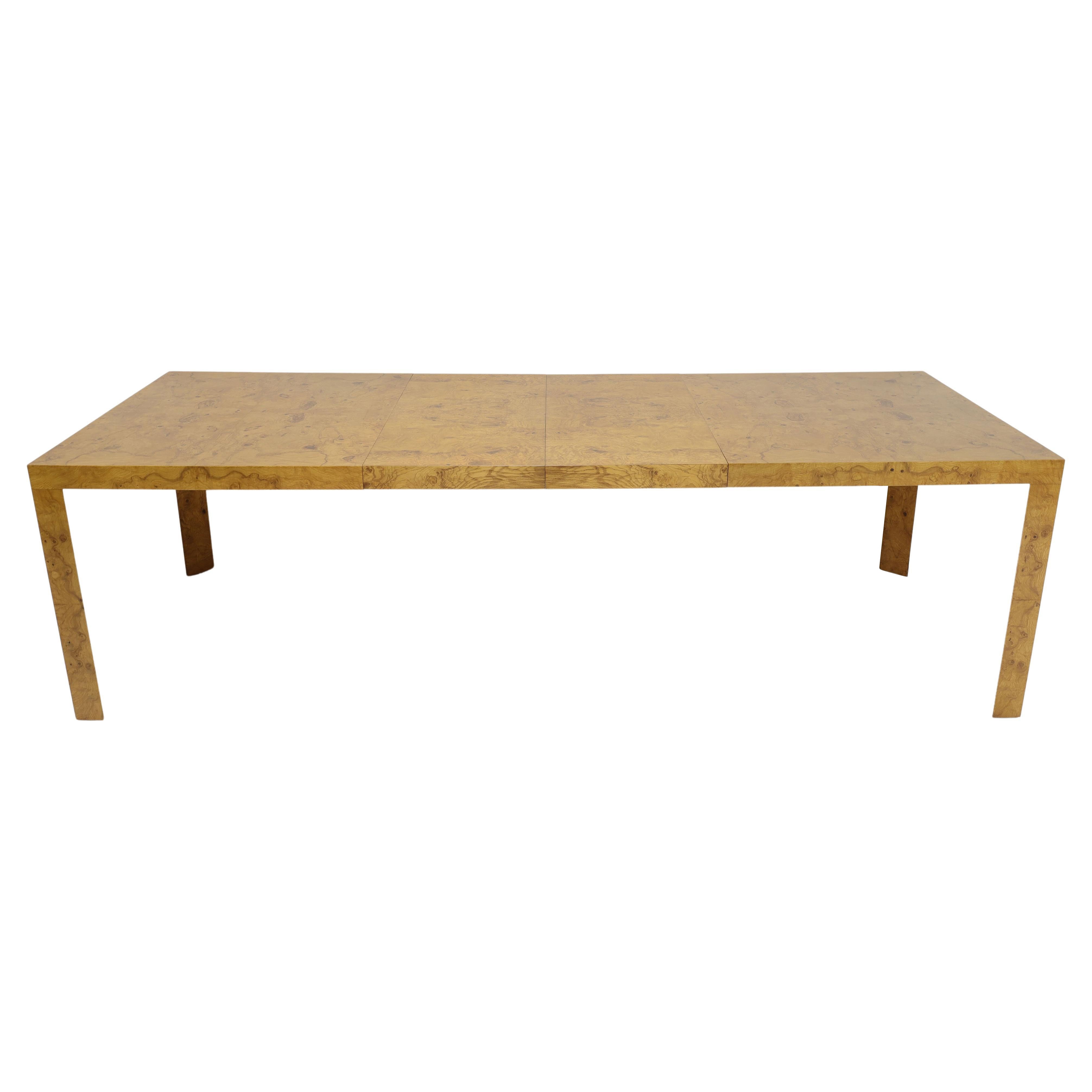 Edward Wormley pour Dunbar Table de salle à manger Classic en bois de feuillus