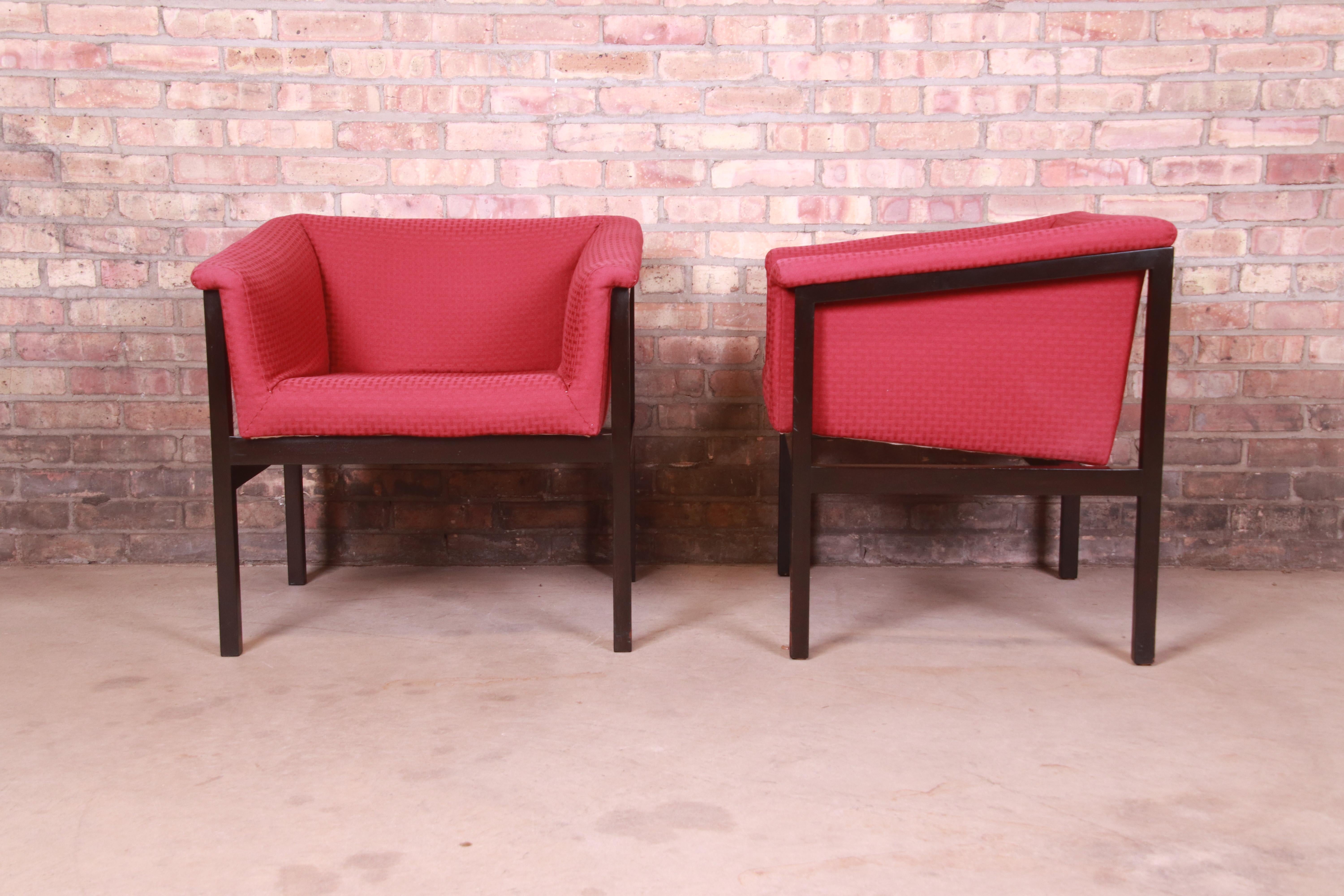 Edward Wormley for Dunbar Club Chairs, Pair 3