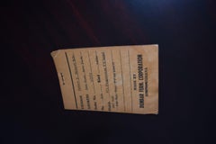 Edward Wormley for Dunbar Cocktail Table with Brass Stretcher, 1950s