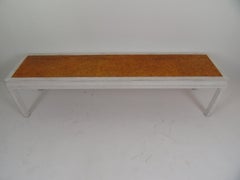 Edward Wormley for Dunbar Coffee Table with Inset Cork Top