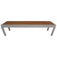 Edward Wormley for Dunbar Coffee Table with Inset Cork Top
