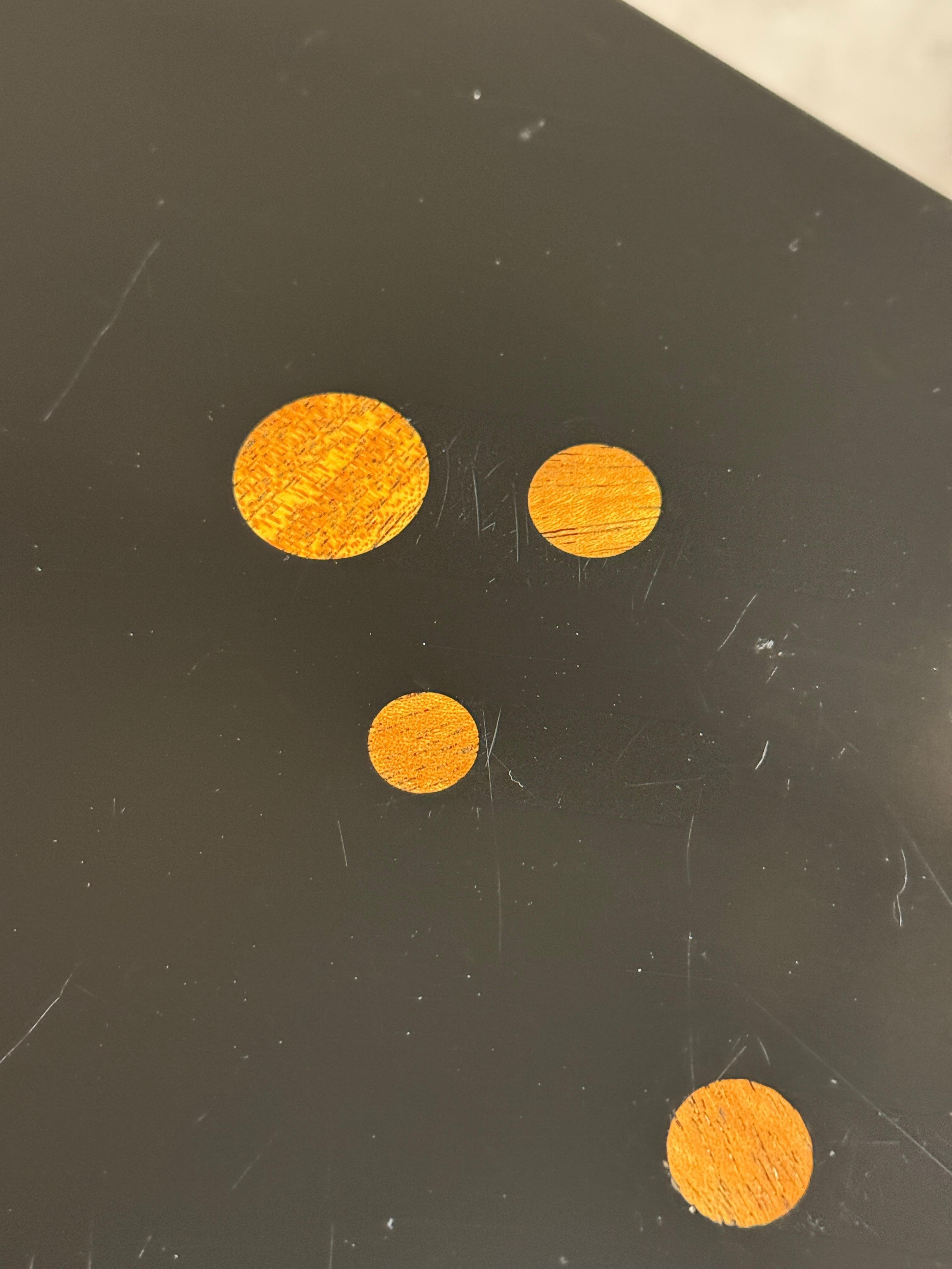 Edward Wormley for Dunbar Custom Rare Asymmetric Constellation Inlaid Table 60’s For Sale 7