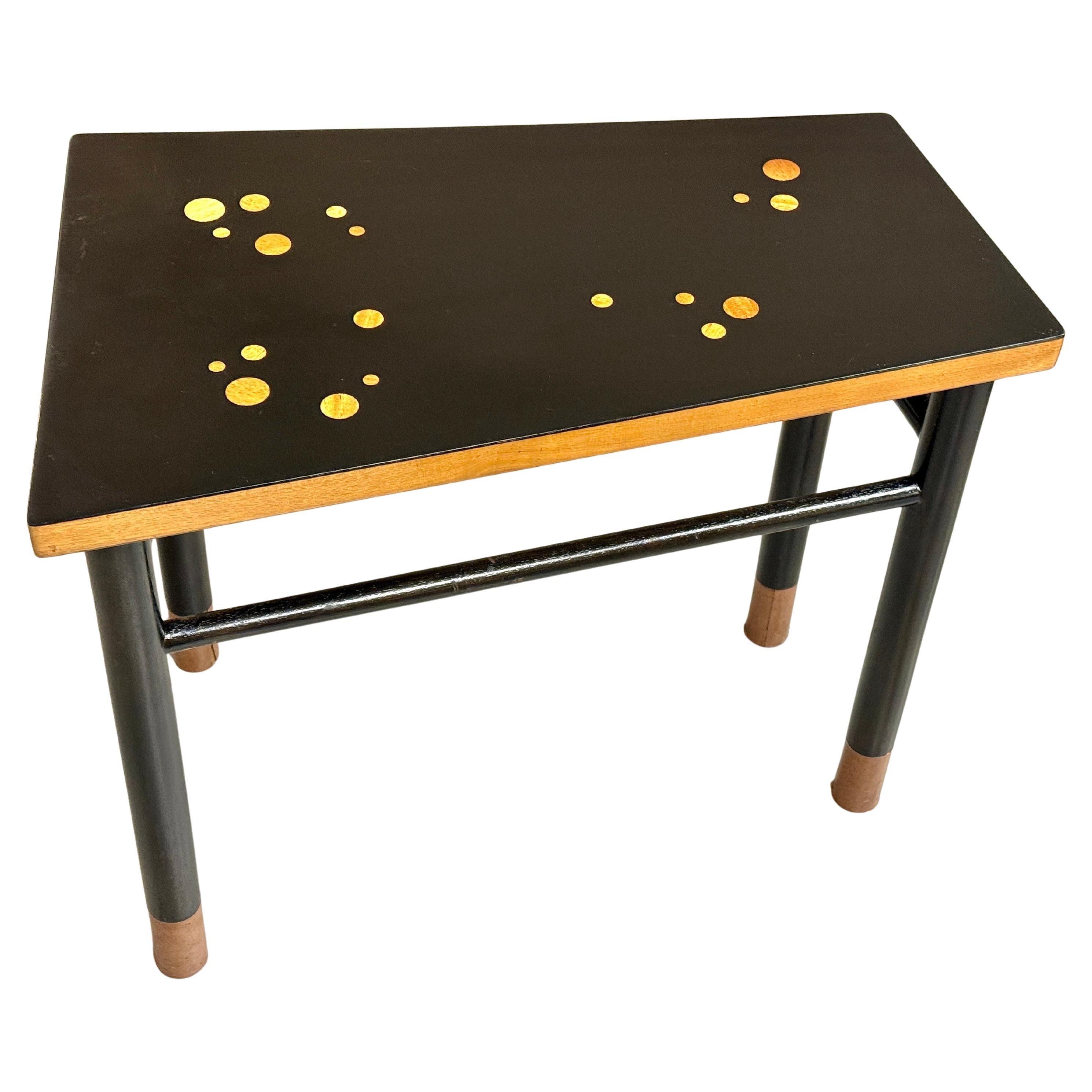 Edward Wormley for Dunbar Custom Rare Asymmetric Constellation Inlaid Table 60’s For Sale