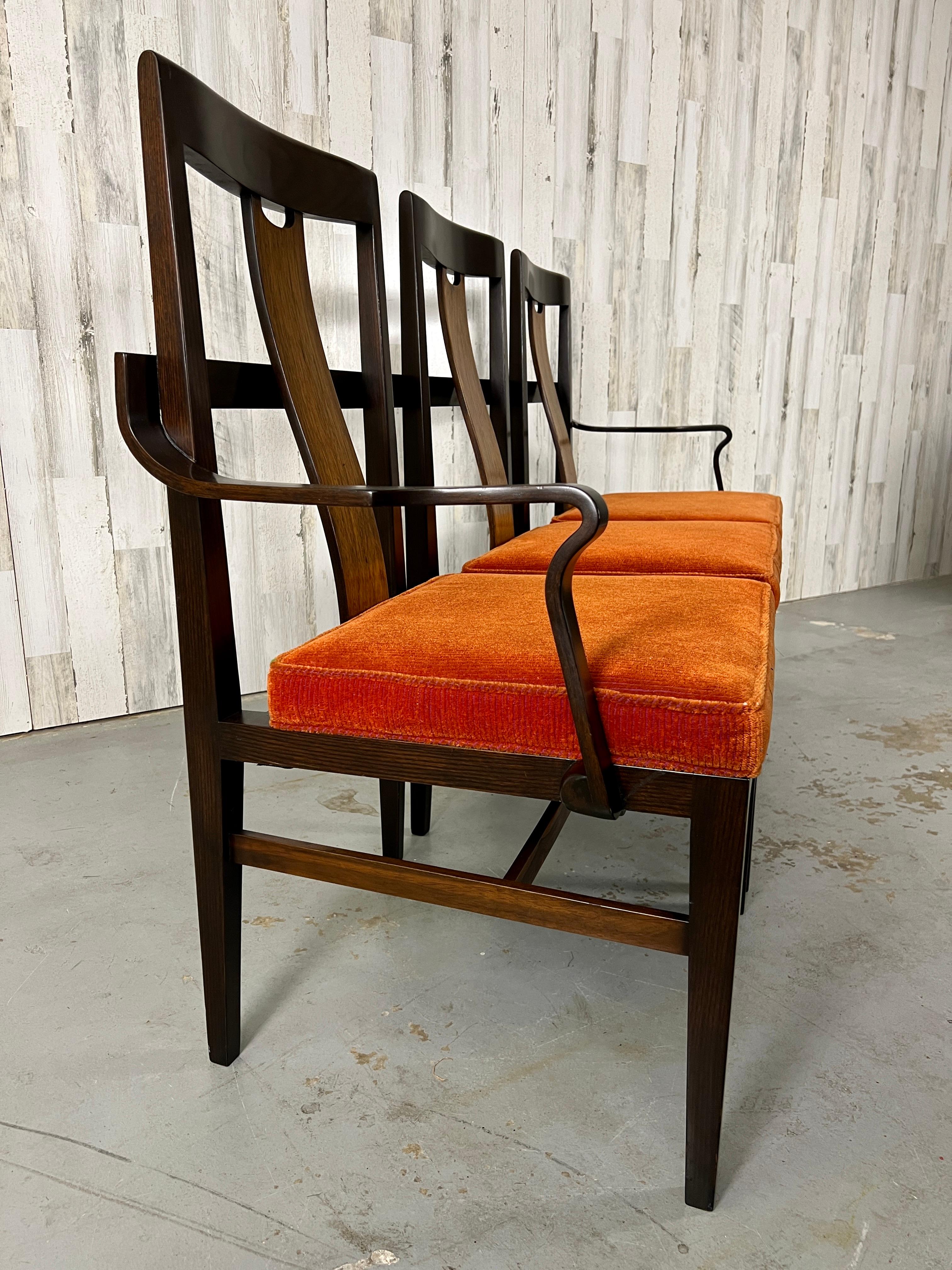 Upholstery Edward Wormley for Dunbar Custom Settee For Sale
