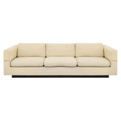 Edward Wormley für Dunbar Custom Tuxedo Sofa:: Sockel:: moderner Minimalismus
