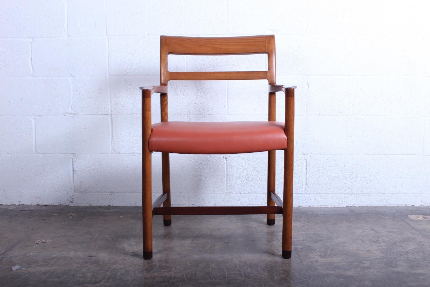 Mid-20th Century Edward Wormley for Dunbar Desk / Armchair