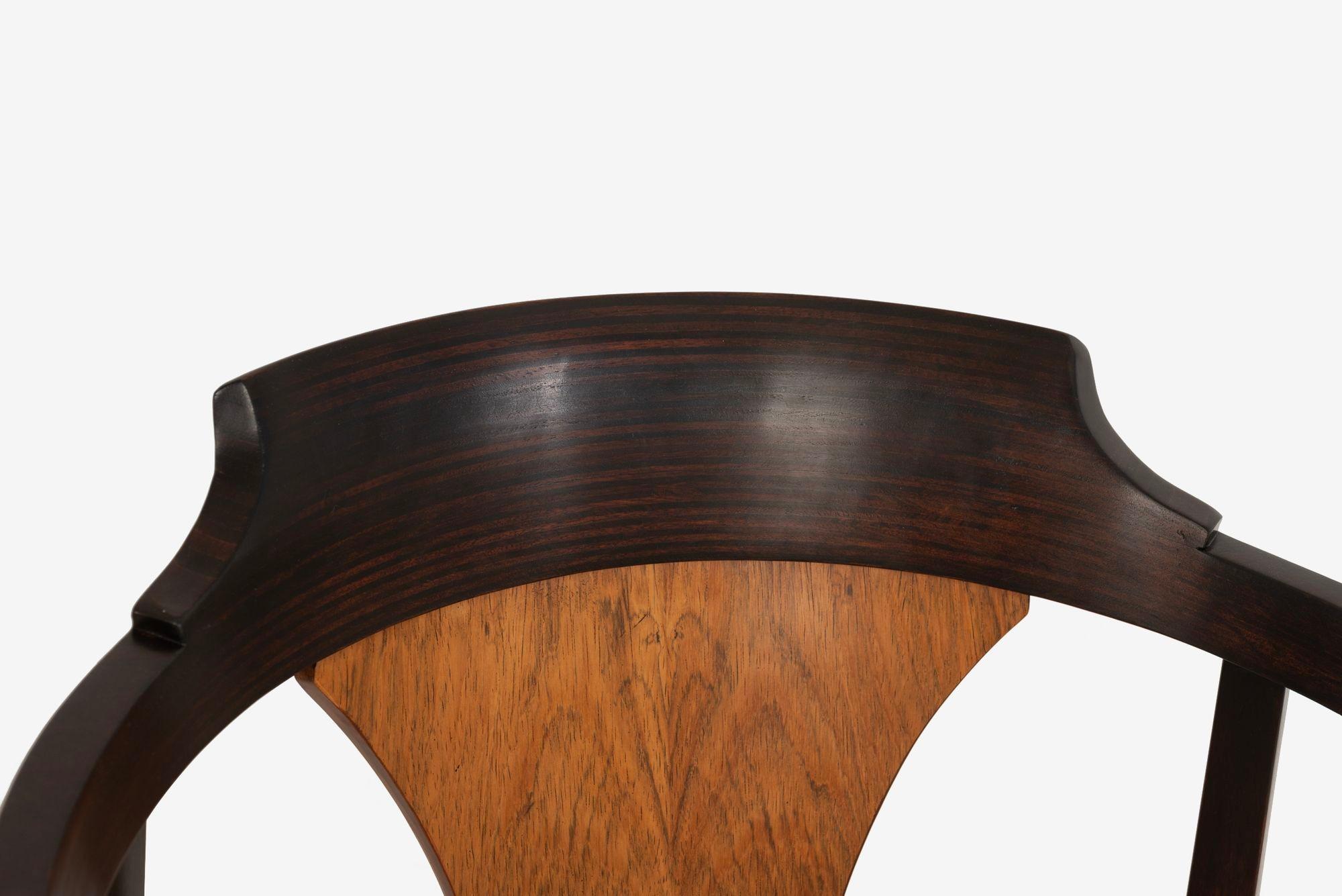 Edward Wormley für Dunbar Esszimmerstühle , 1965 Modell 935 „Horseshoe-Stühle“ im Angebot 5