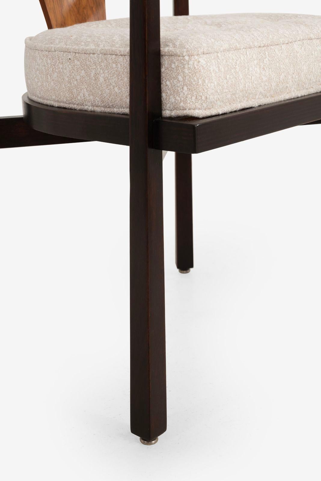 Edward Wormley für Dunbar Esszimmerstühle , 1965 Modell 935 „Horseshoe-Stühle“ im Angebot 6