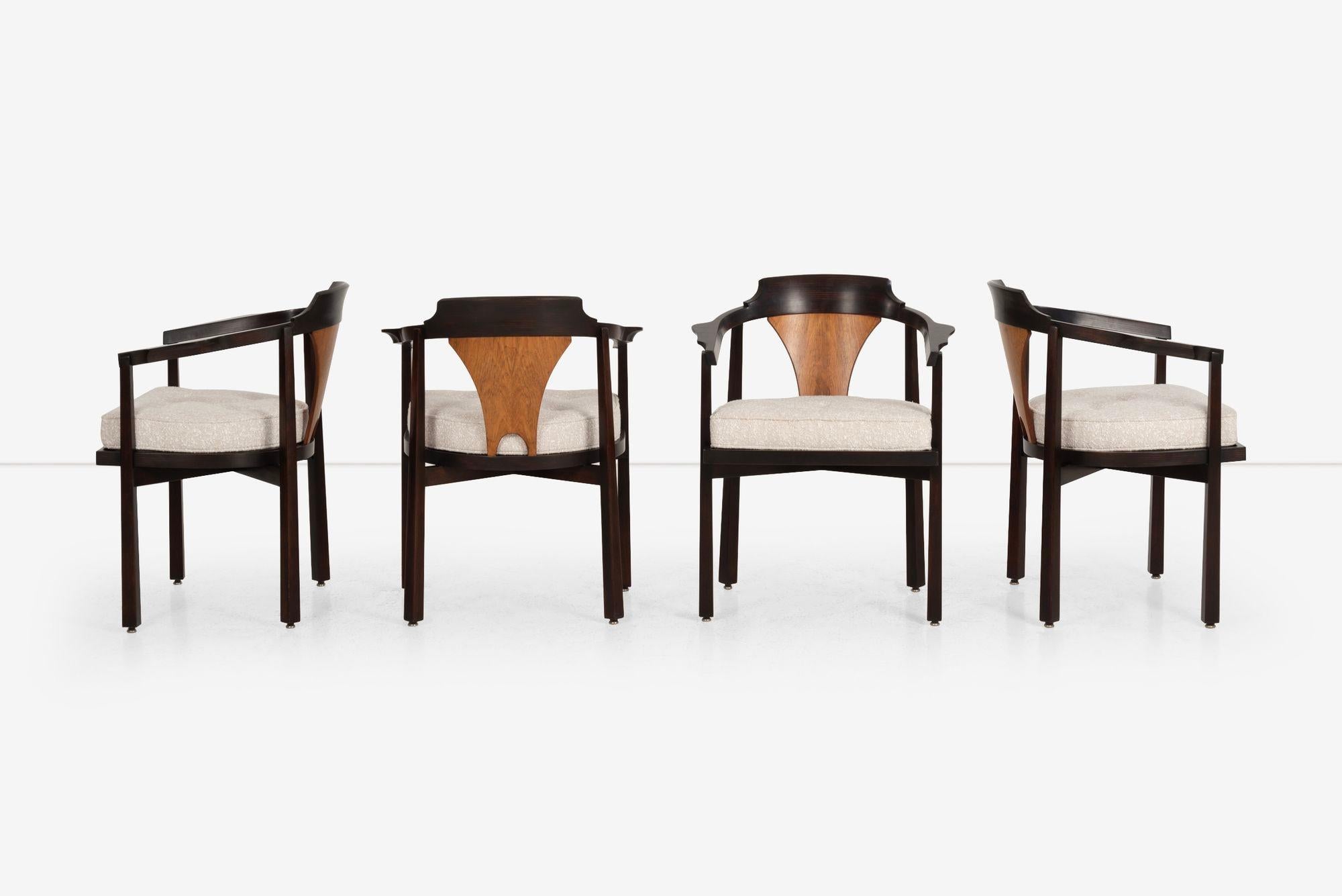 Edward Wormley für Dunbar Dining Chairs, 1965 Modell 935 