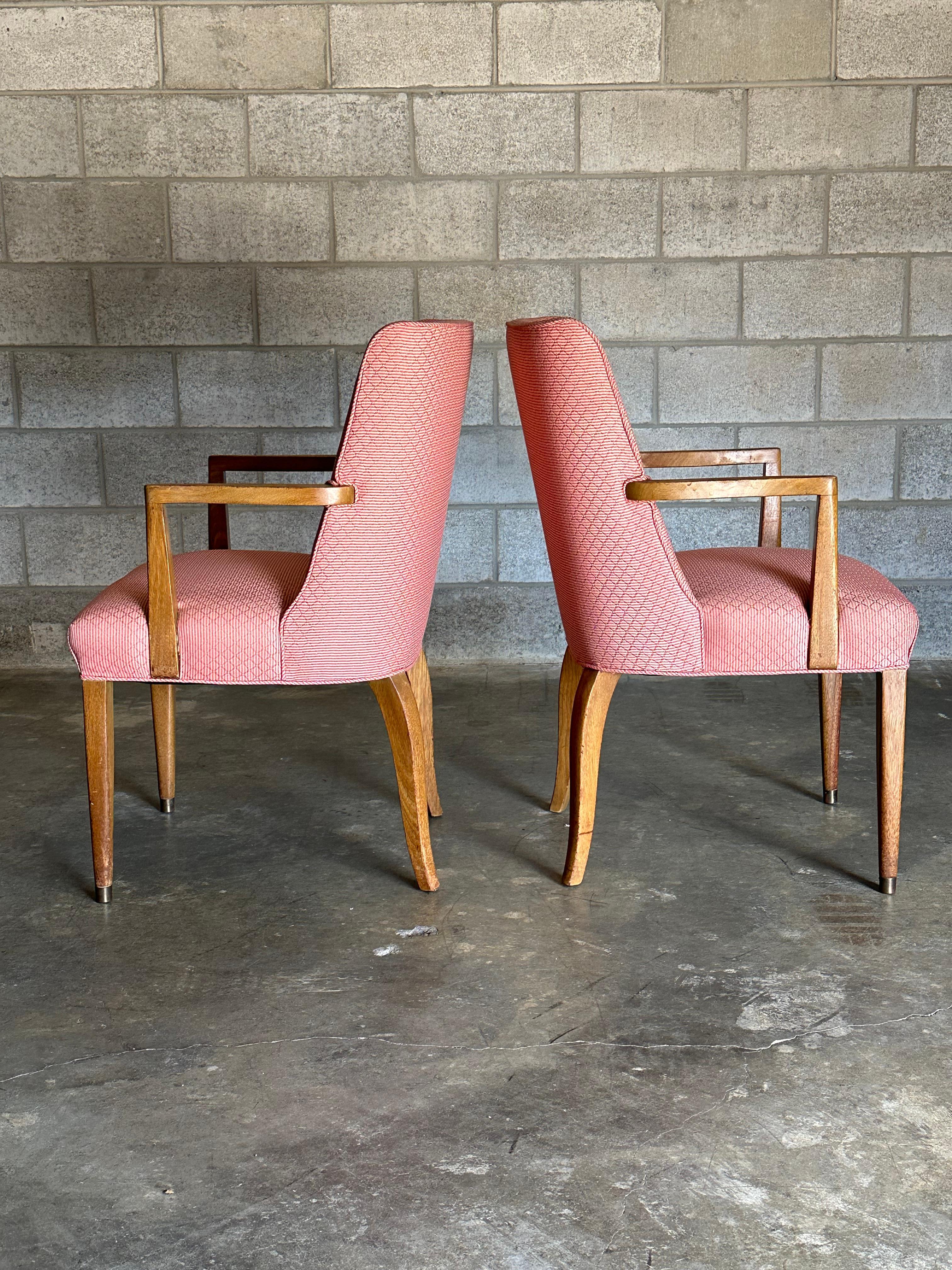 Mid-20th Century Edward Wormley for Dunbar Dining Chairs, Set of 8 For Sale