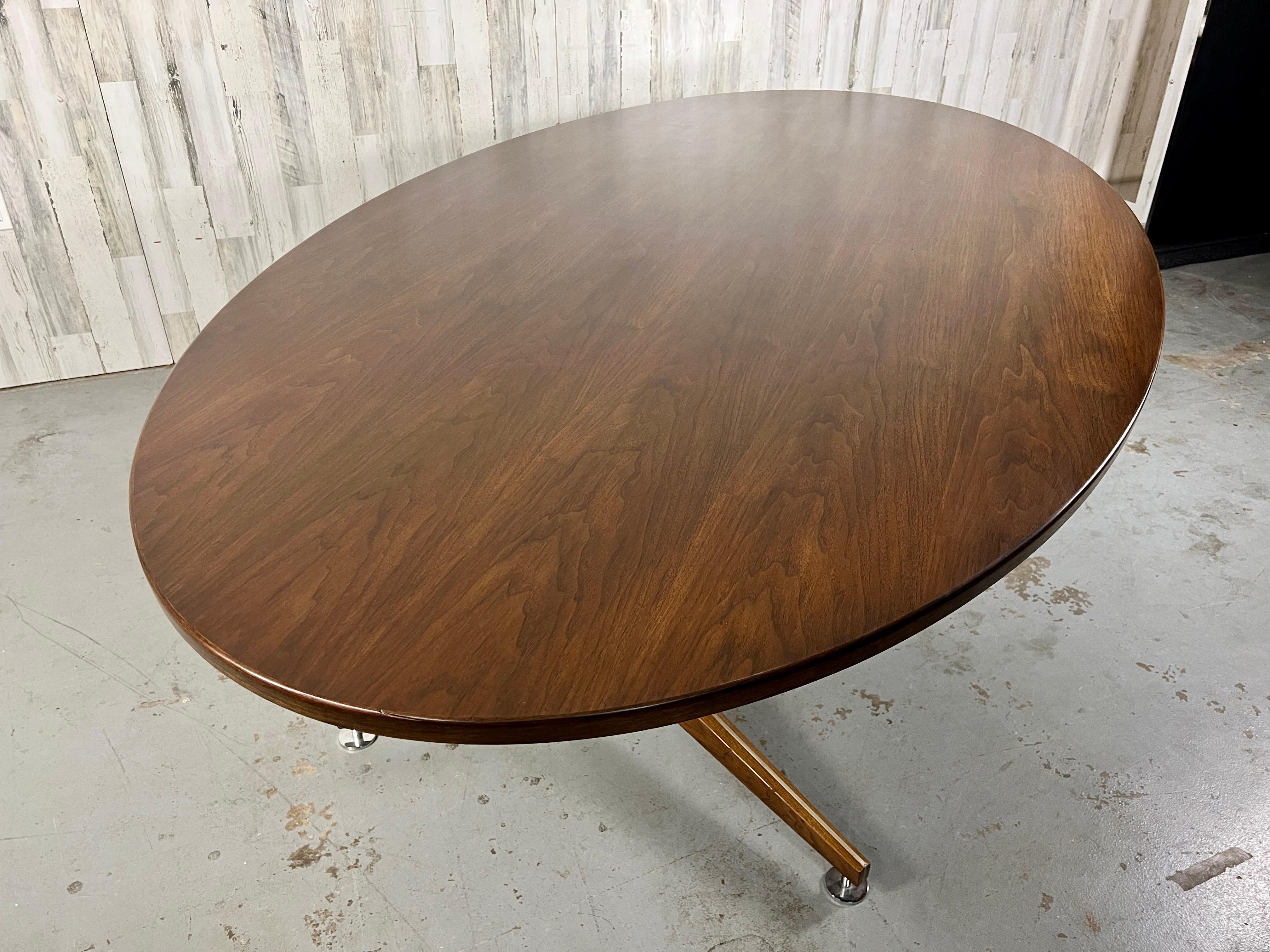 Edward Wormley for Dunbar Elliptical Conference / Dining Table For Sale 6
