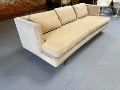 Edward Wormley for Dunbar Even Arm Sofa Model 4907B 84" Long