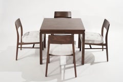 Edward Wormley for Dunbar Expandable Game Table W/ Chairs, C. 1950s