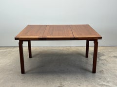 Edward Wormley for Dunbar Expandable Green & Green Dining Table