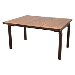 Edward Wormley for Dunbar Expandable Green & Green Dining Table