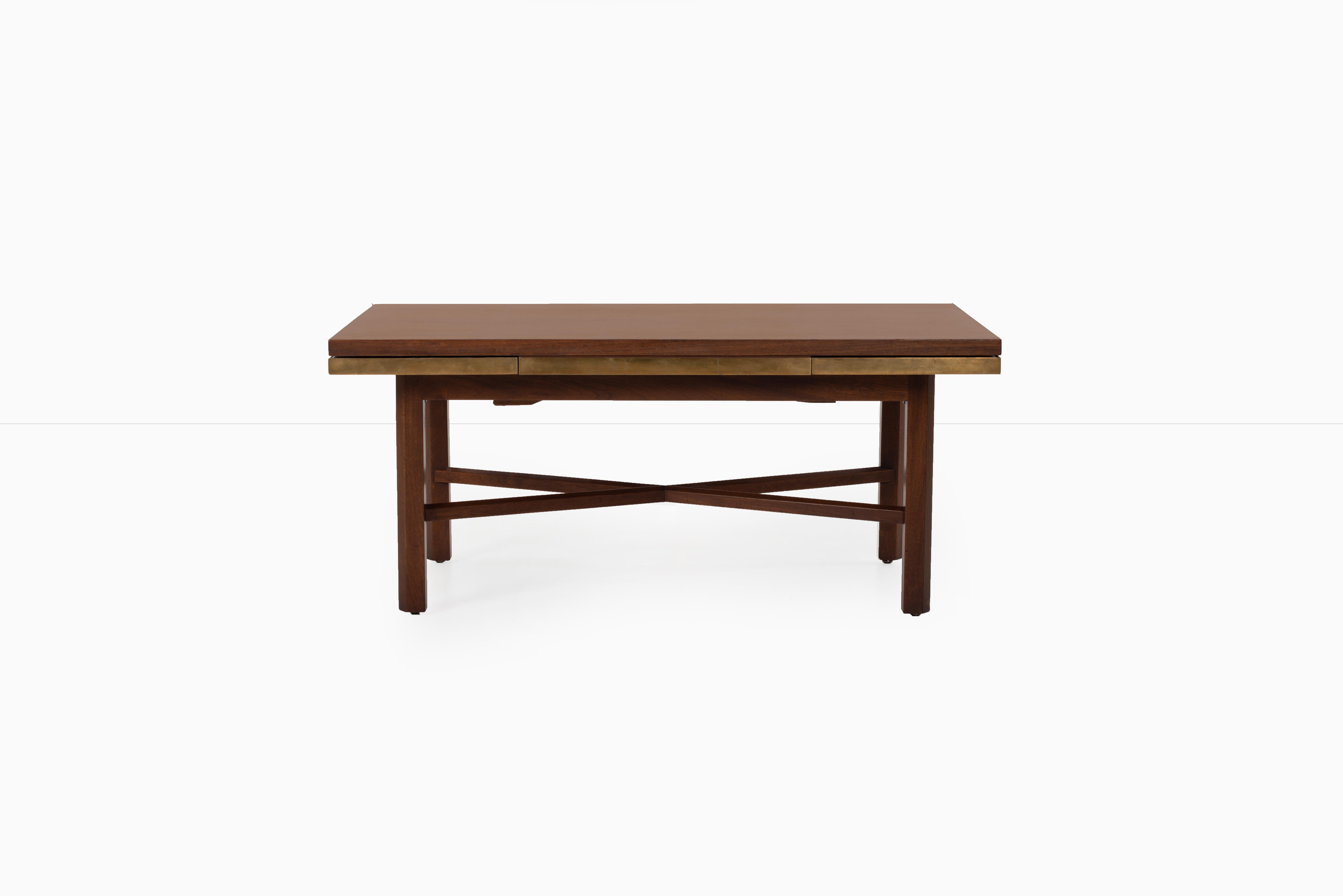 Mid-Century Modern Edward Wormley for Dunbar Extension Coffee Table For Sale