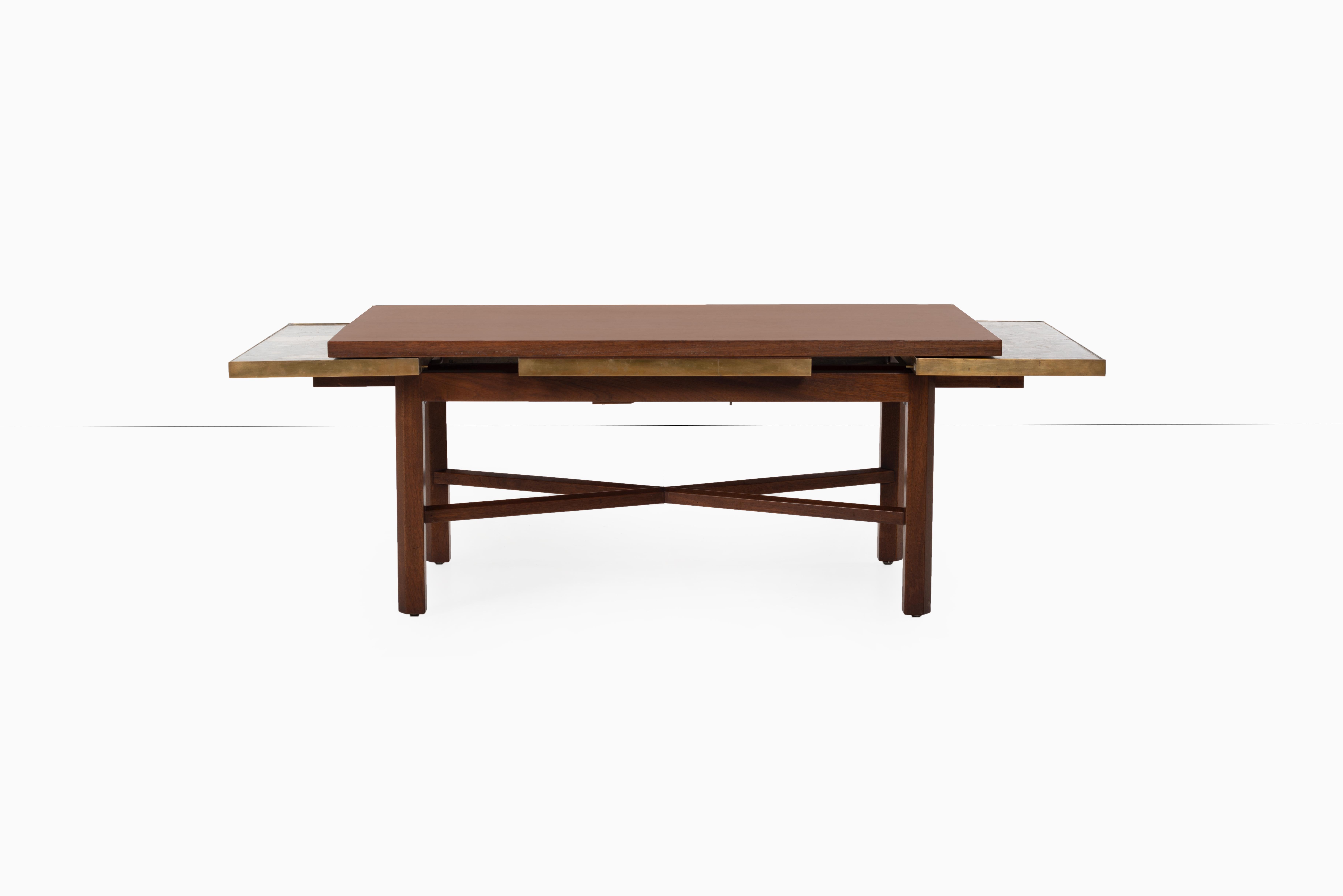 American Edward Wormley for Dunbar Extension Coffee Table For Sale