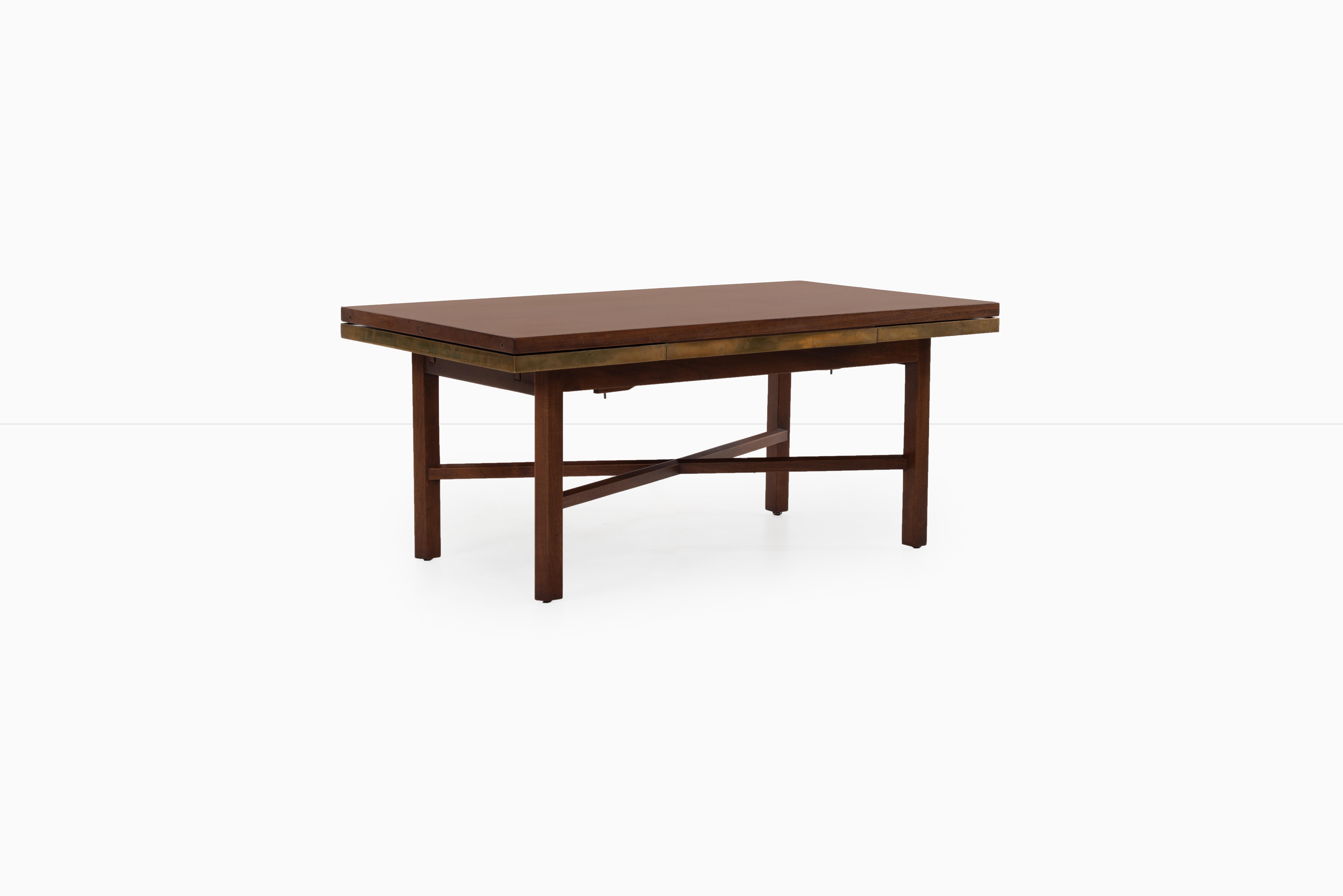 Edward Wormley for Dunbar Extension Coffee Table In Good Condition For Sale In Chicago, IL