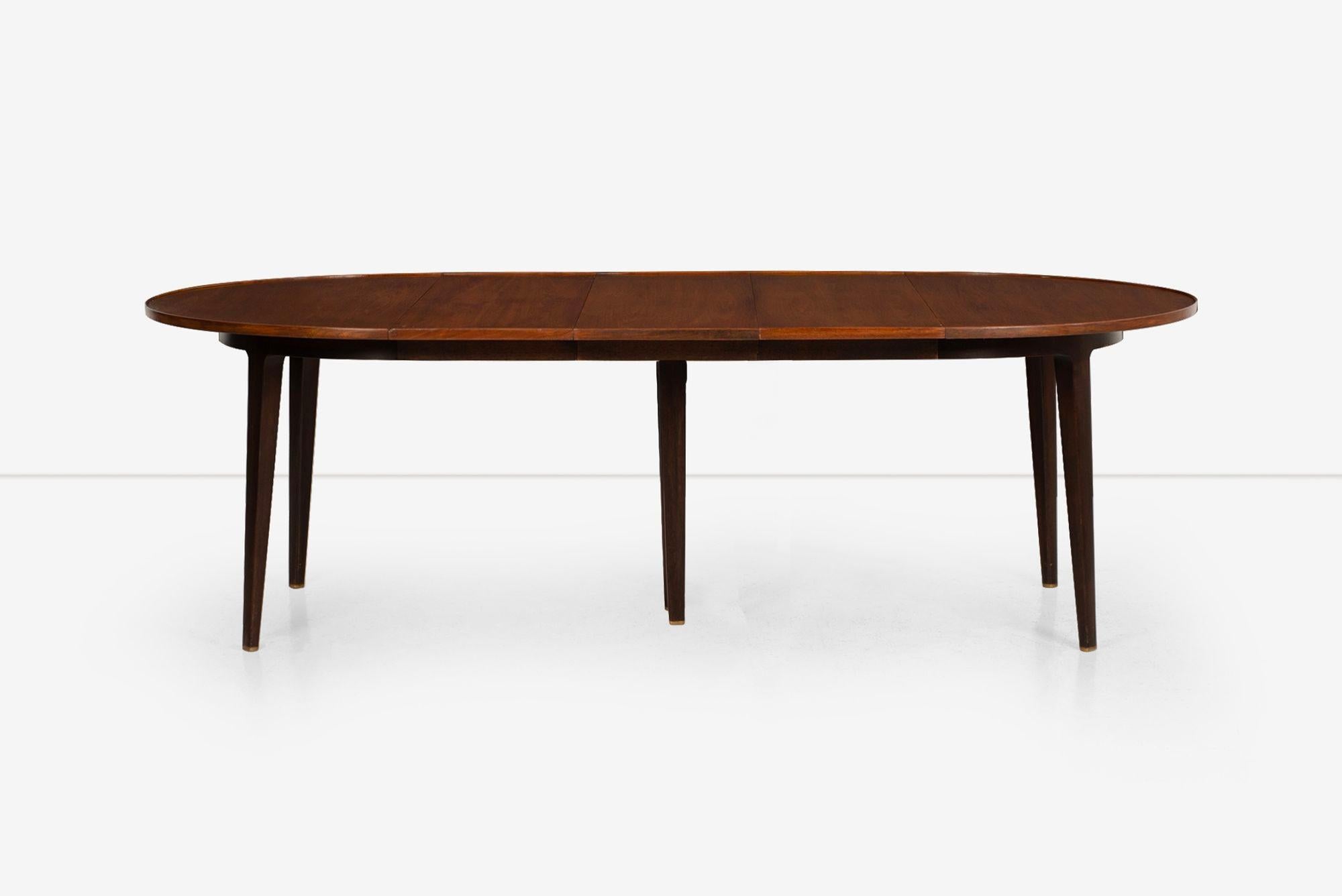 Mid-20th Century Edward Wormley for Dunbar Extension Dining Table For Sale