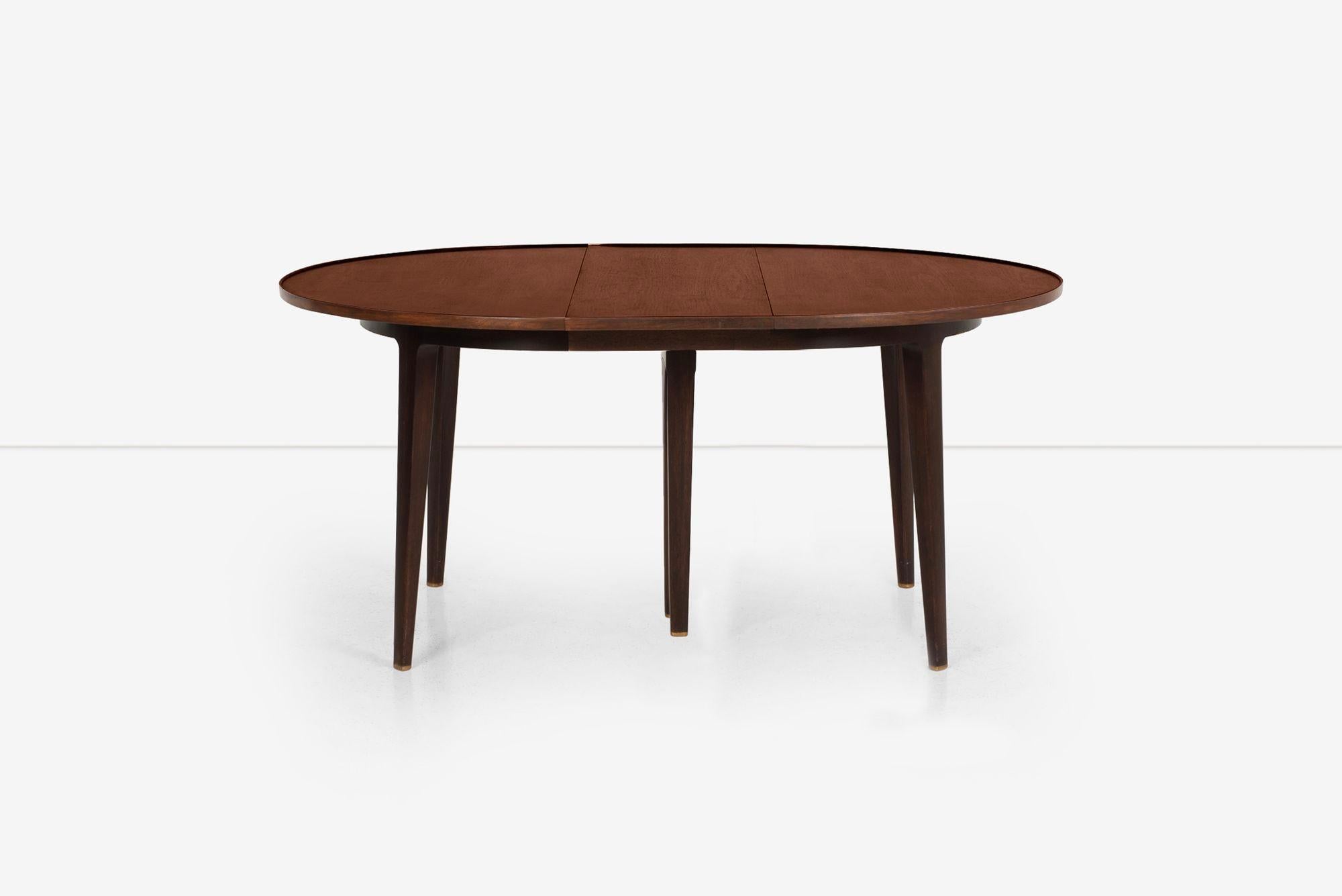 Edward Wormley for Dunbar Extension Dining Table For Sale 1