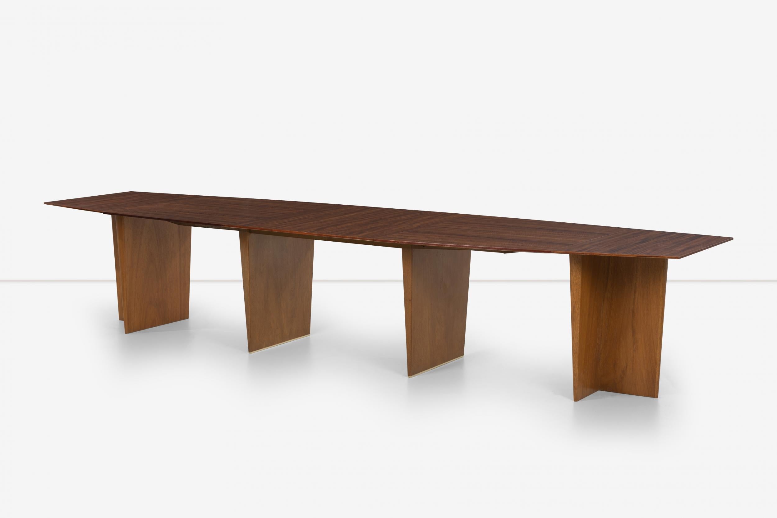 Edward Wormley for Dunbar Extension Dining Table Seats 6 To12 For Sale 5