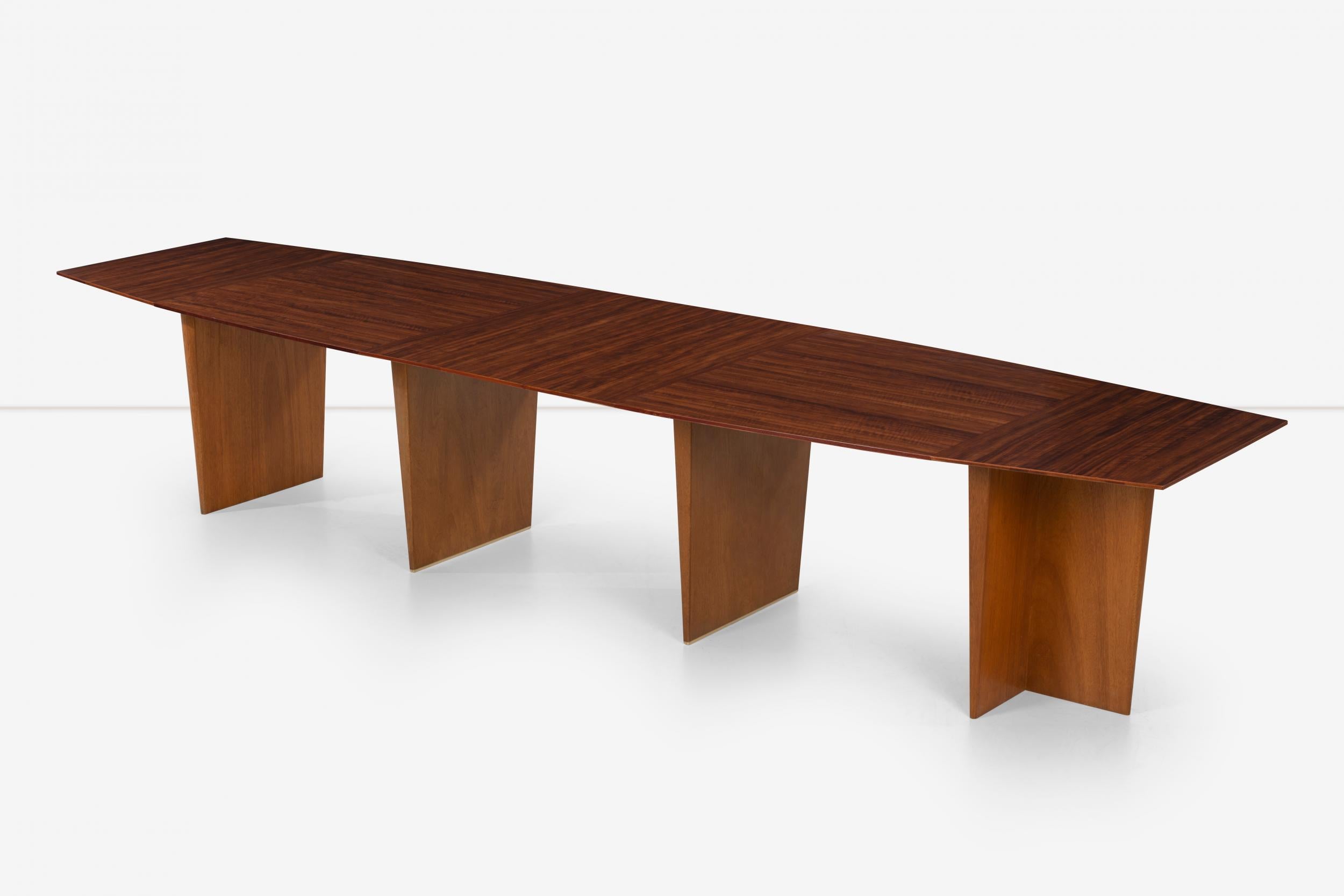 Edward Wormley for Dunbar Extension Dining Table Seats 6 To12 For Sale 6