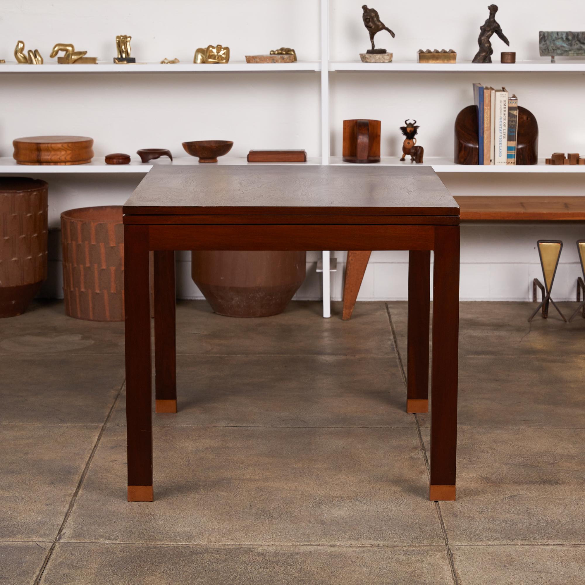 Mid-Century Modern Edward Wormley for Dunbar Flip-Top Dining Table