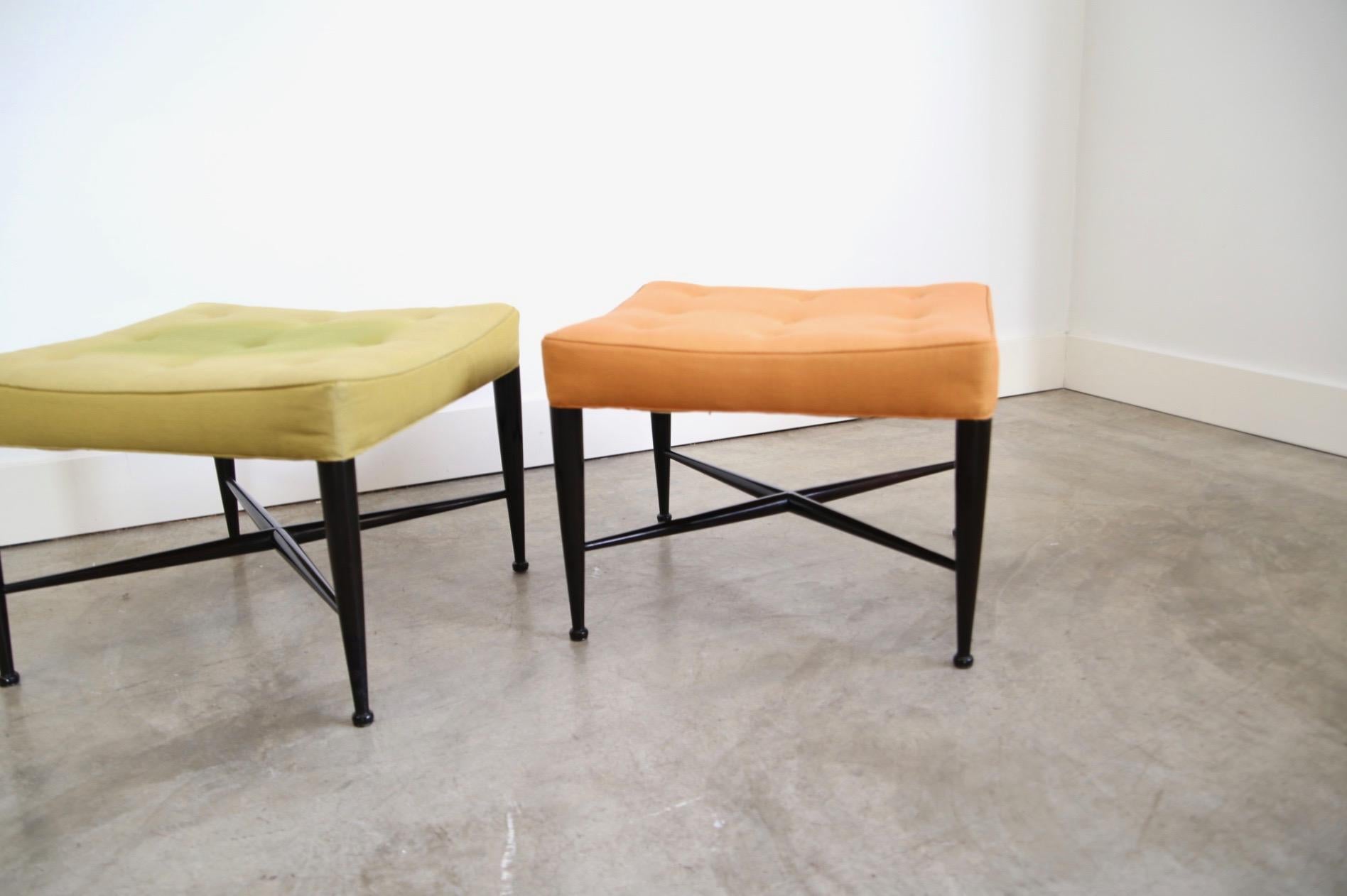 American Edward Wormley for Dunbar Foot Stools
