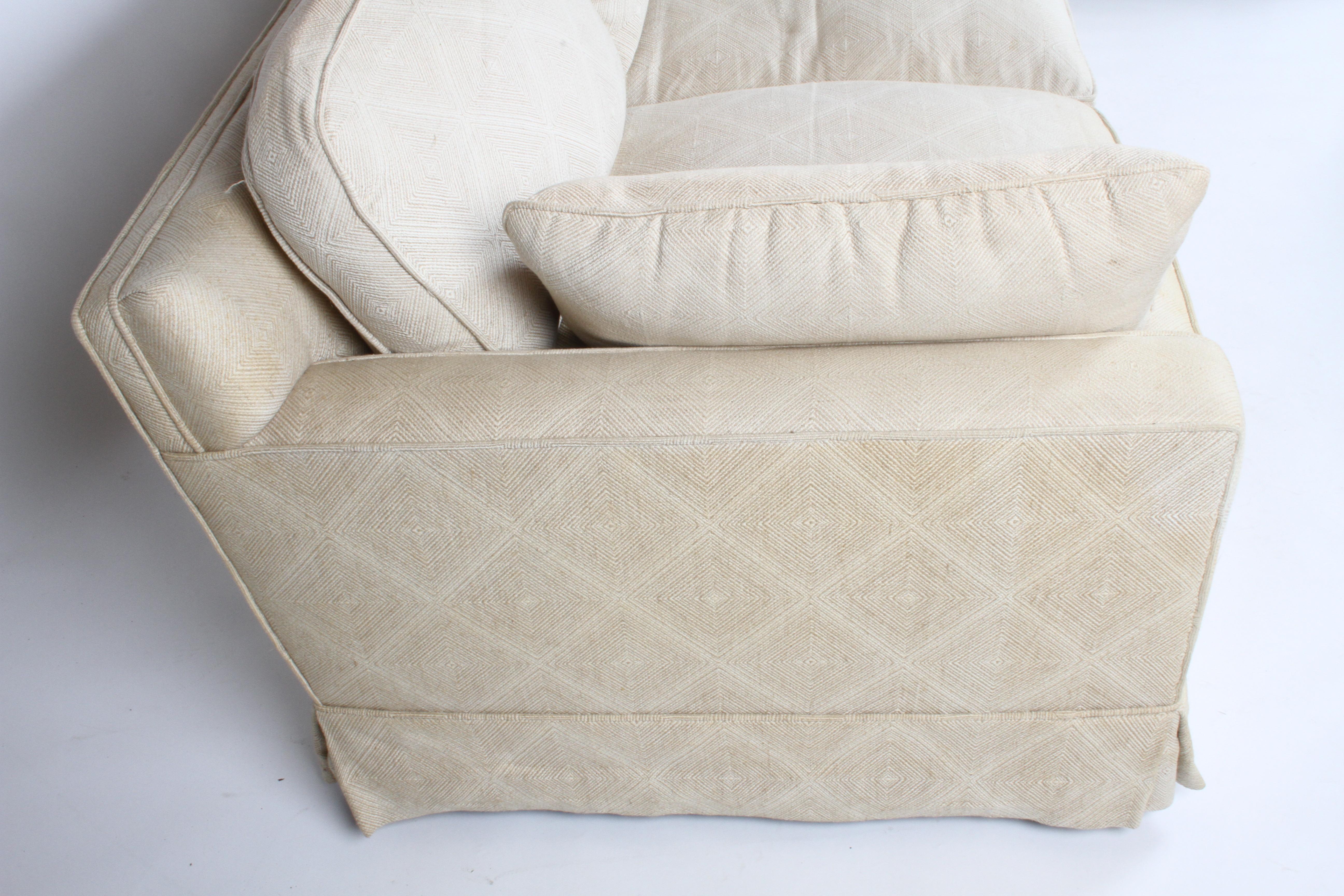 Edward Wormley for Dunbar Formal Tuxedo Down Filled Sofa 3