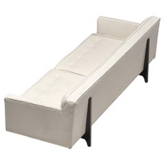 Edward Wormley für Dunbar Viersitzer-Sofa mit Off-White-Polsterung