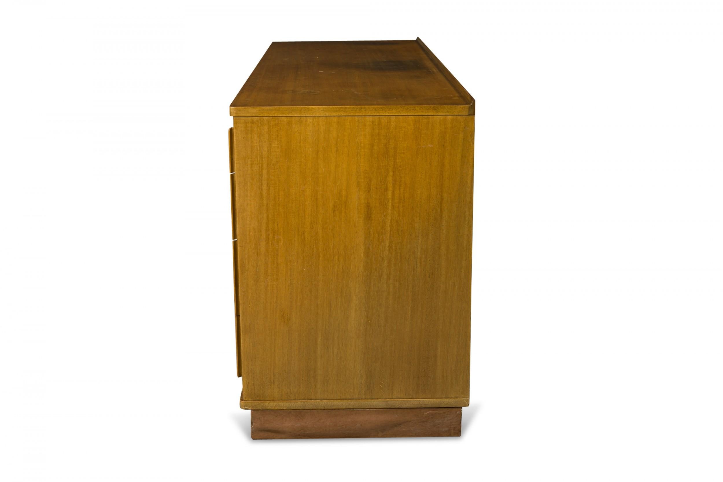 American Edward Wormley for Dunbar Furniture Co. Walnut Low Chest of Drawers For Sale