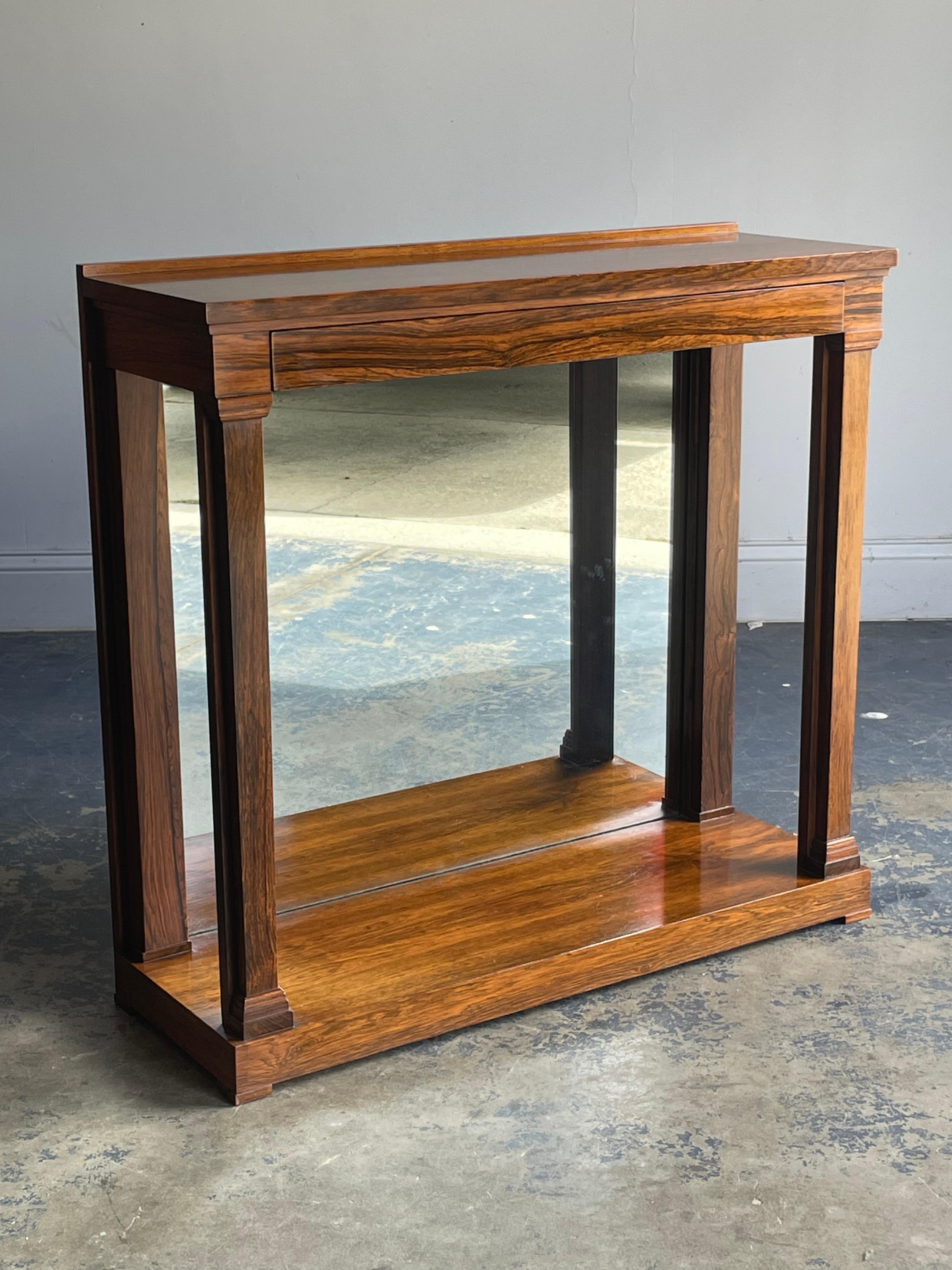 American Craftsman Edward Wormley for Dunbar Hall Console Table, Rosewood