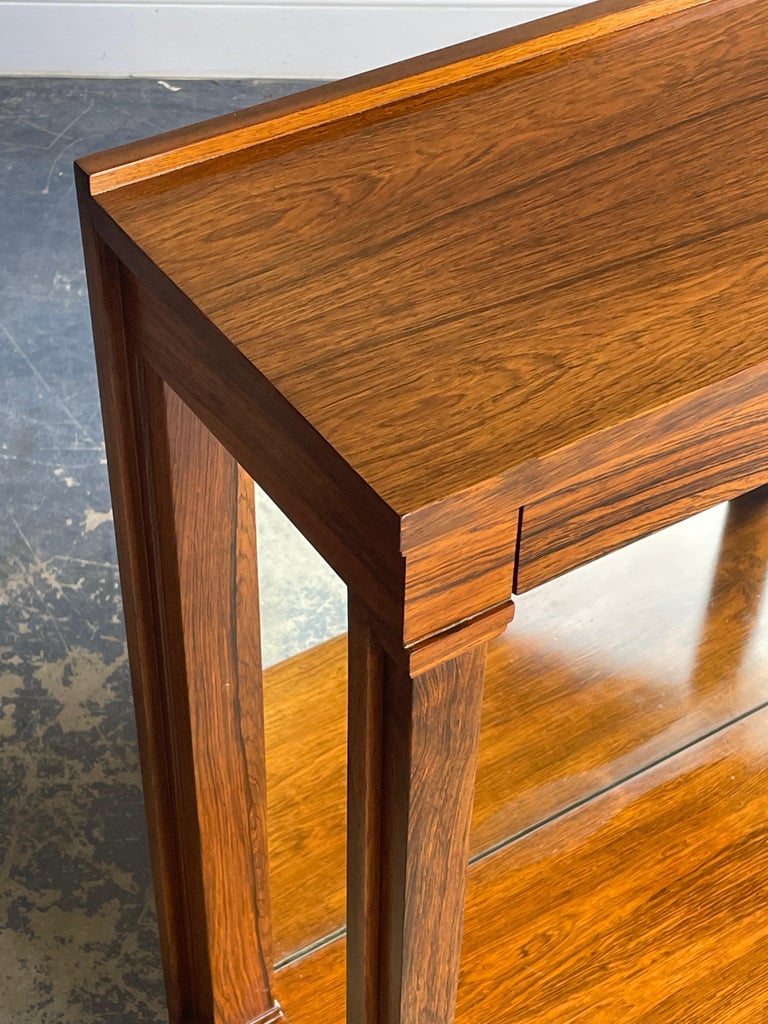 Edward Wormley for Dunbar Hall Console Table, Rosewood at 1stDibs