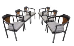 Edward Wormley for Dunbar Horseshoe Dining Chairs (Model 935)