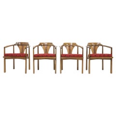 Edward Wormley for Dunbar Horseshoe Dining Chairs (Model 935)