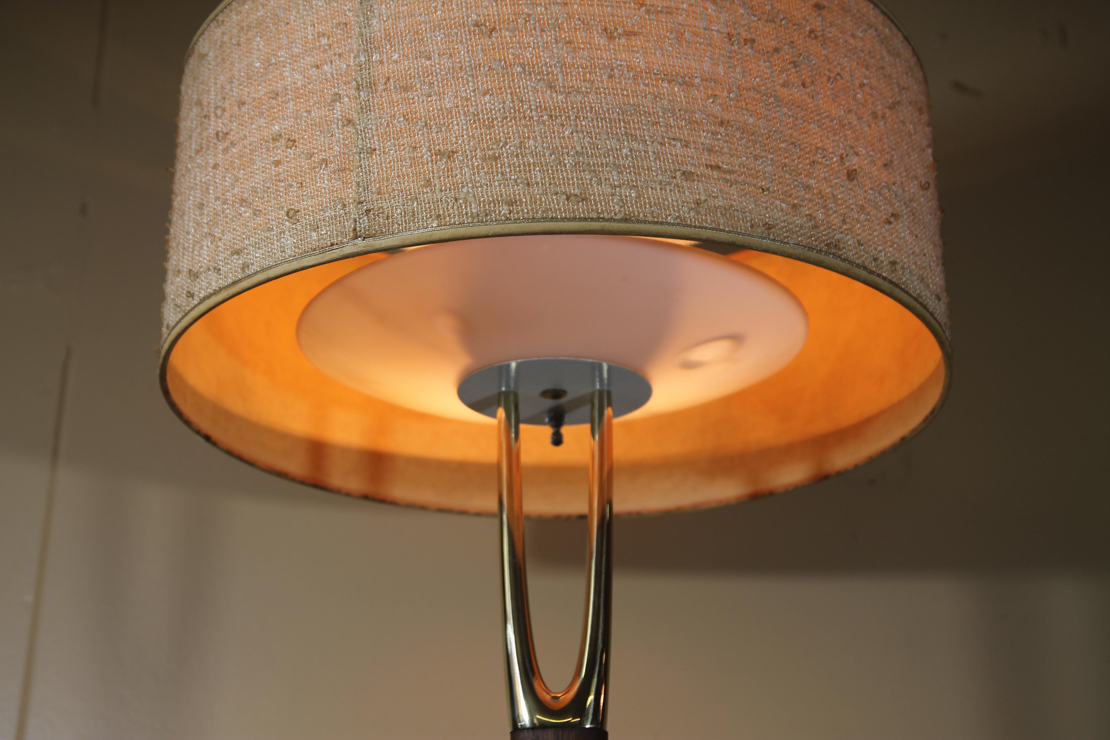 Mid-Century Modern Gerald Thurston for Laurel Lamp Co, Wishbone Lamp