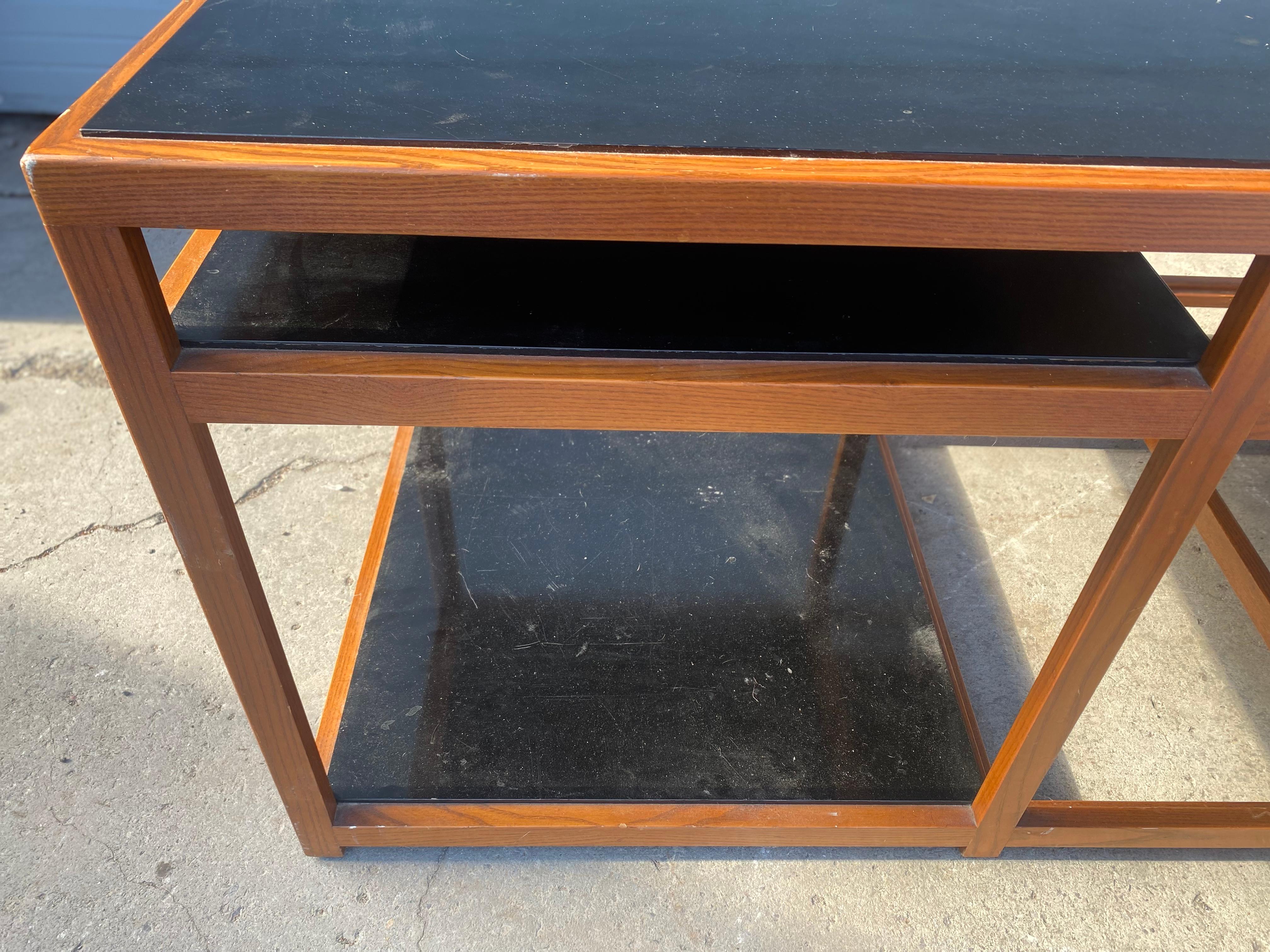 Edward Wormley for Dunbar Interlocking Tables, Coffee / Console For Sale 1