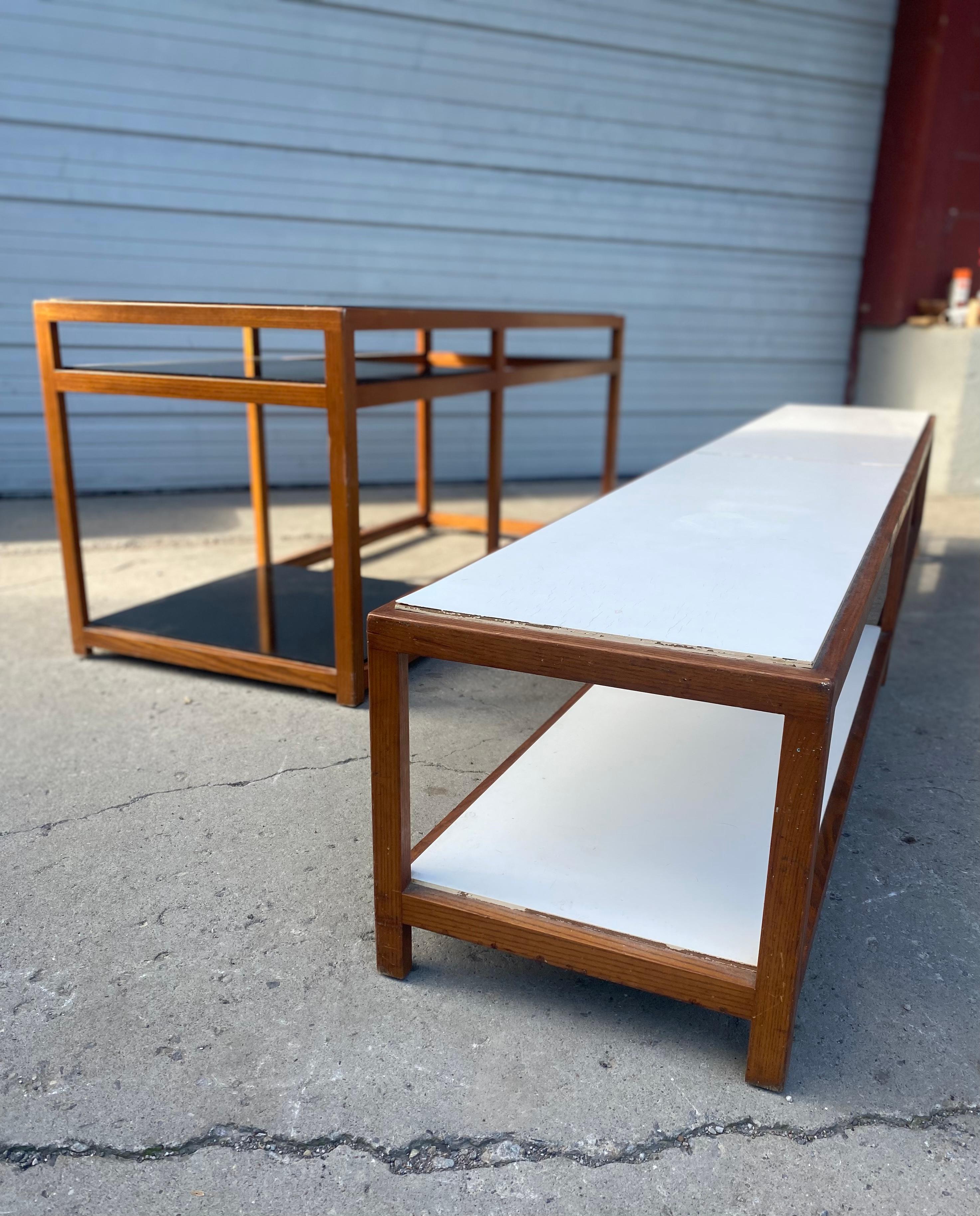 Edward Wormley for Dunbar Interlocking Tables, Coffee / Console In Good Condition For Sale In Buffalo, NY