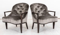 Edward Wormley for Dunbar "Janus" Armchairs, Pair
