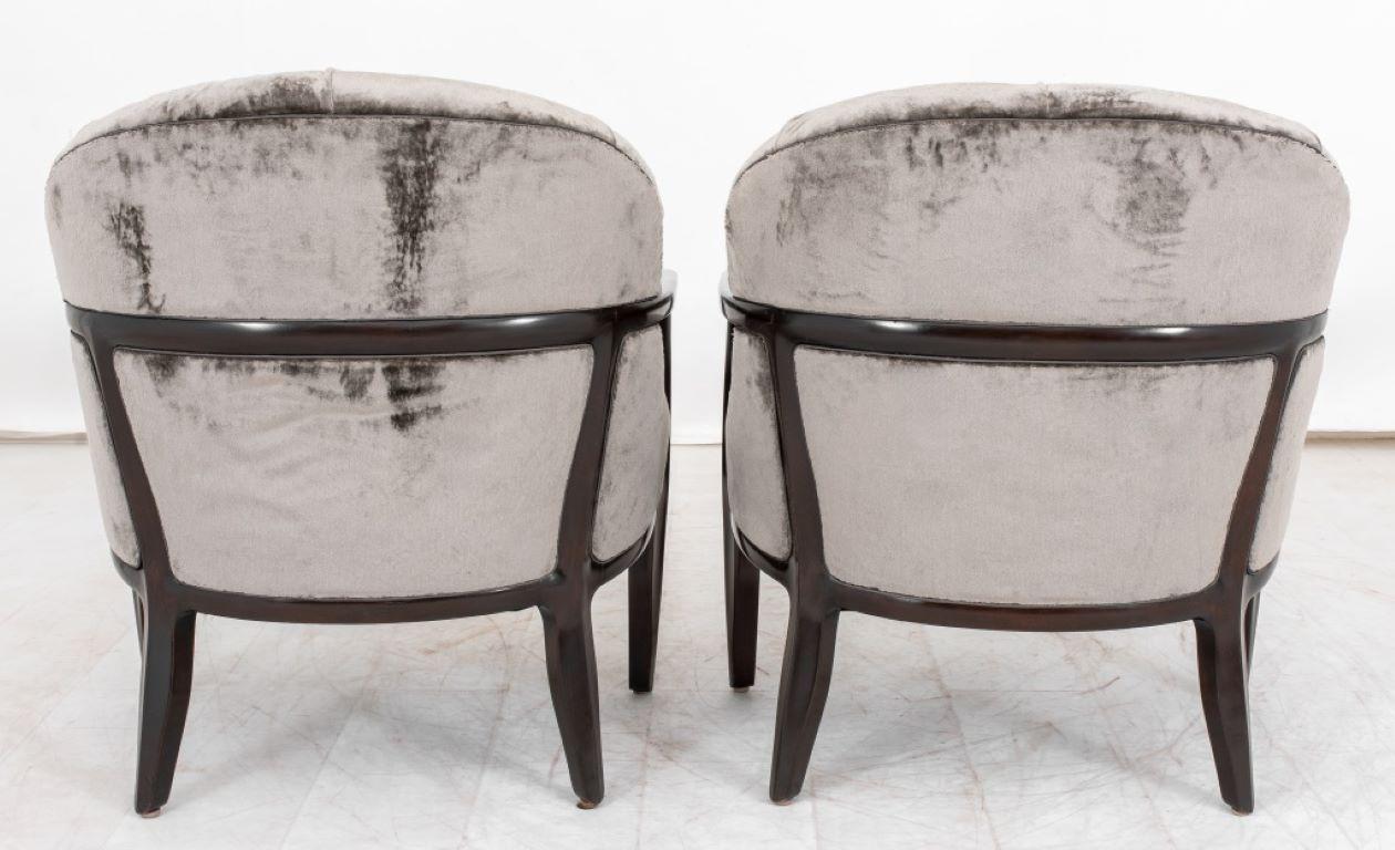 Paire de fauteuils Janus d'Edward Wormley pour Dunbar Bon état à New York, NY