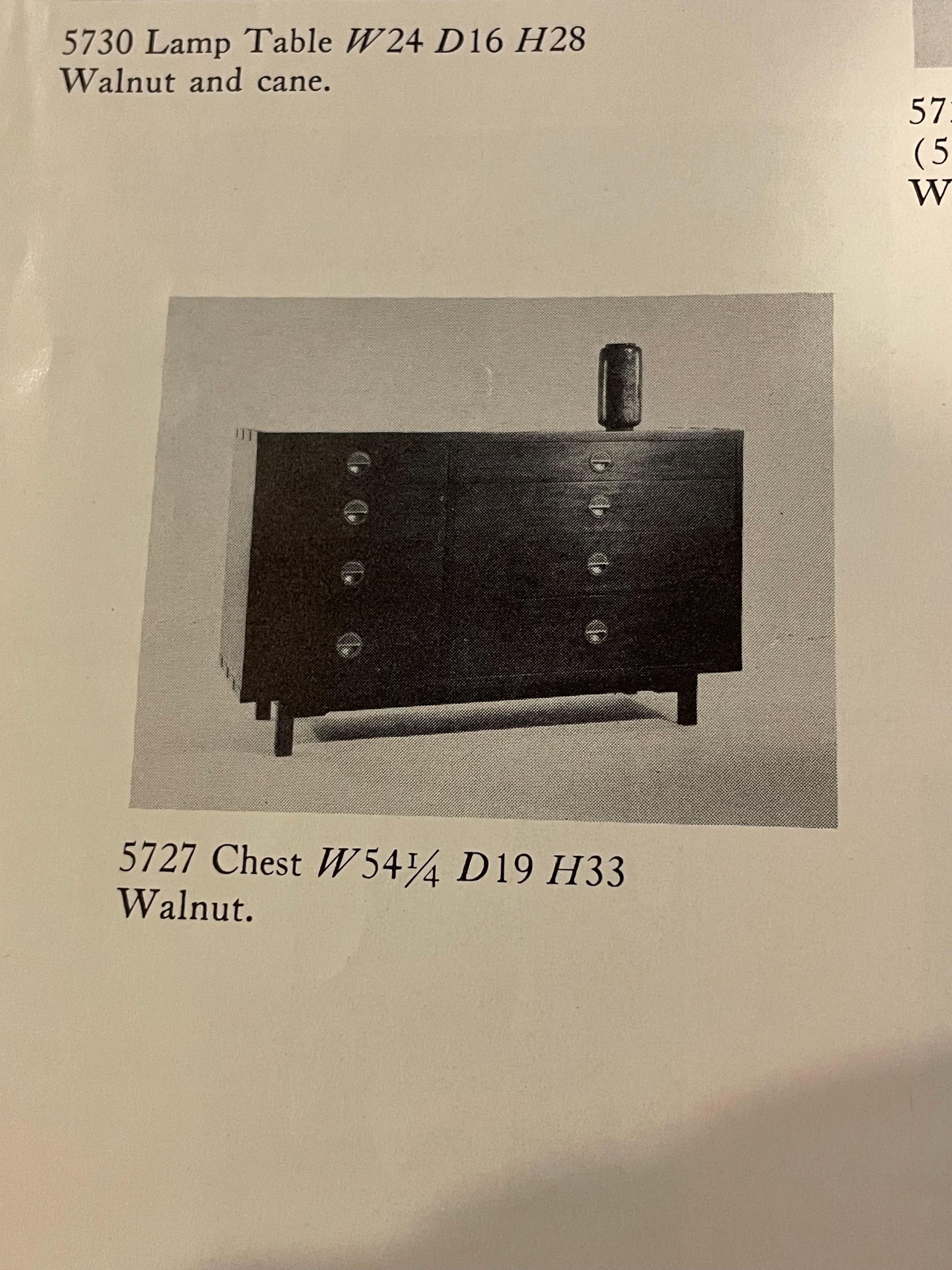 Edward Wormley for Dunbar Janus Collection Chest of Drawers, Model 5727 11