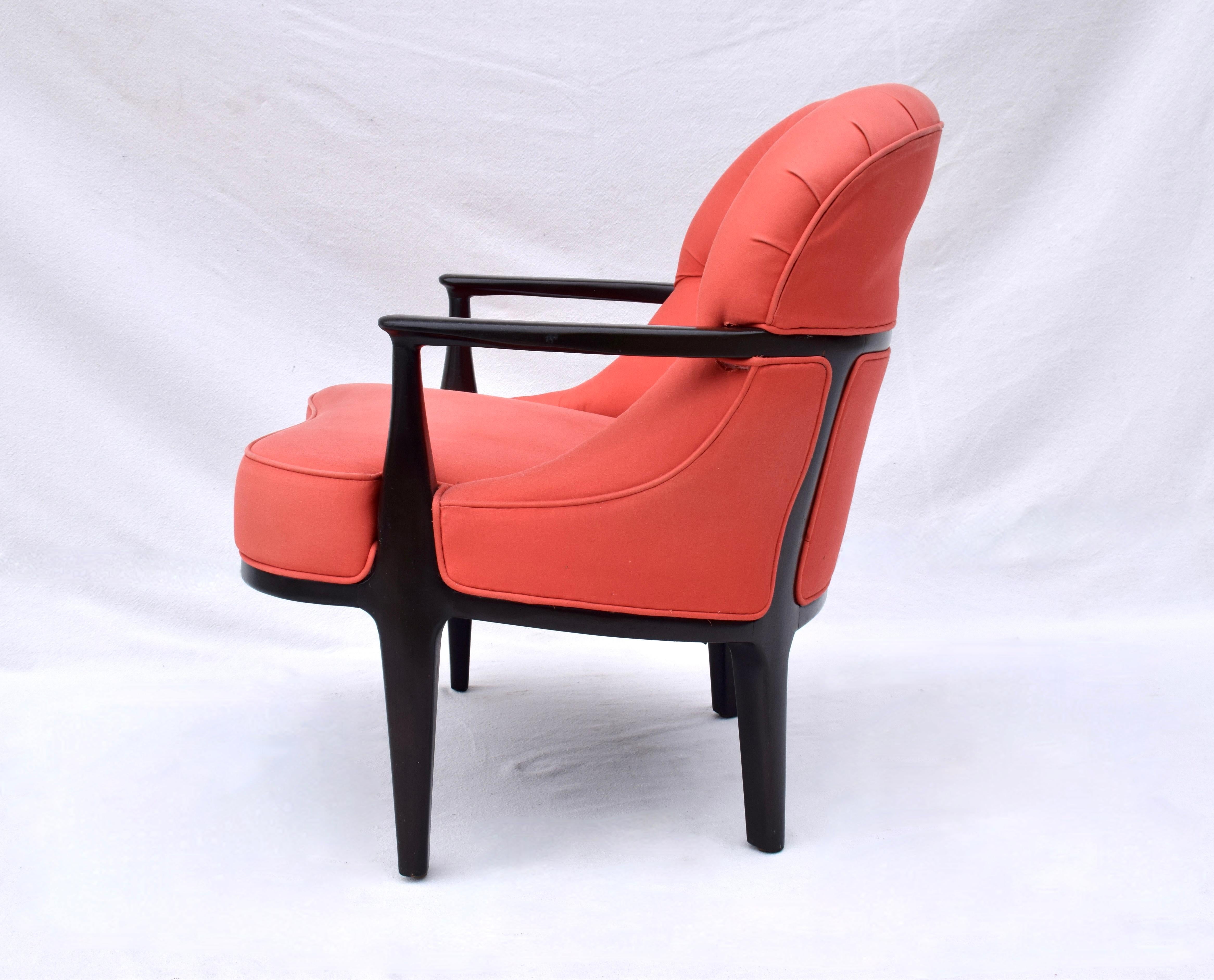 Edward Wormley for Dunbar Janus Collection Lounge Chair For Sale 2