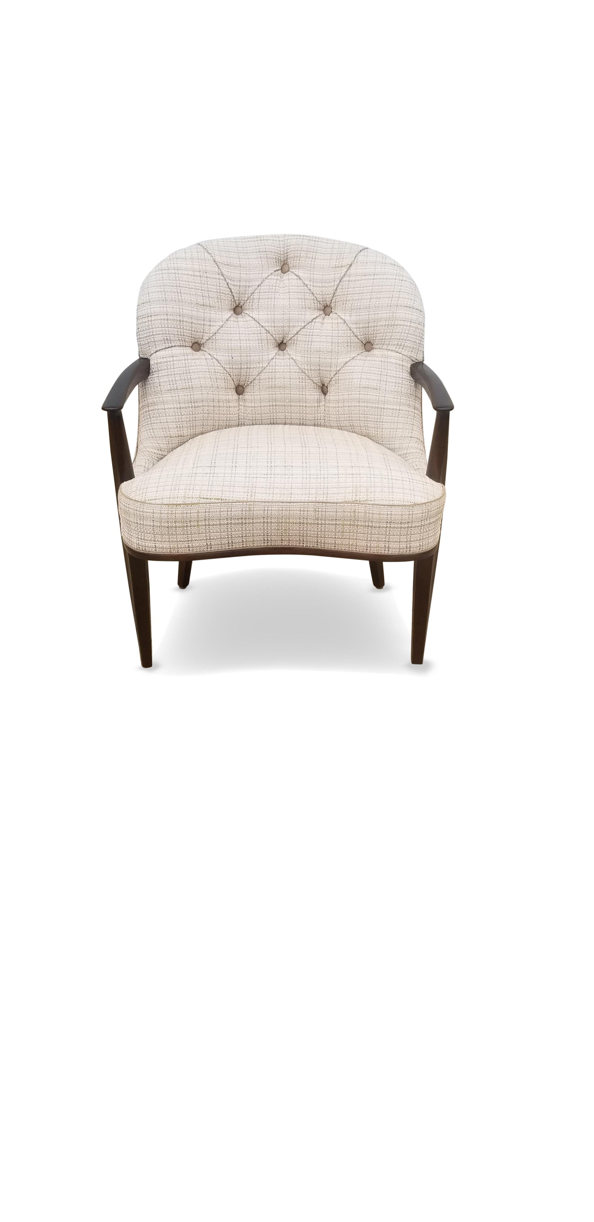 Edward Wormley for Dunbar Janus collection lounge chair.