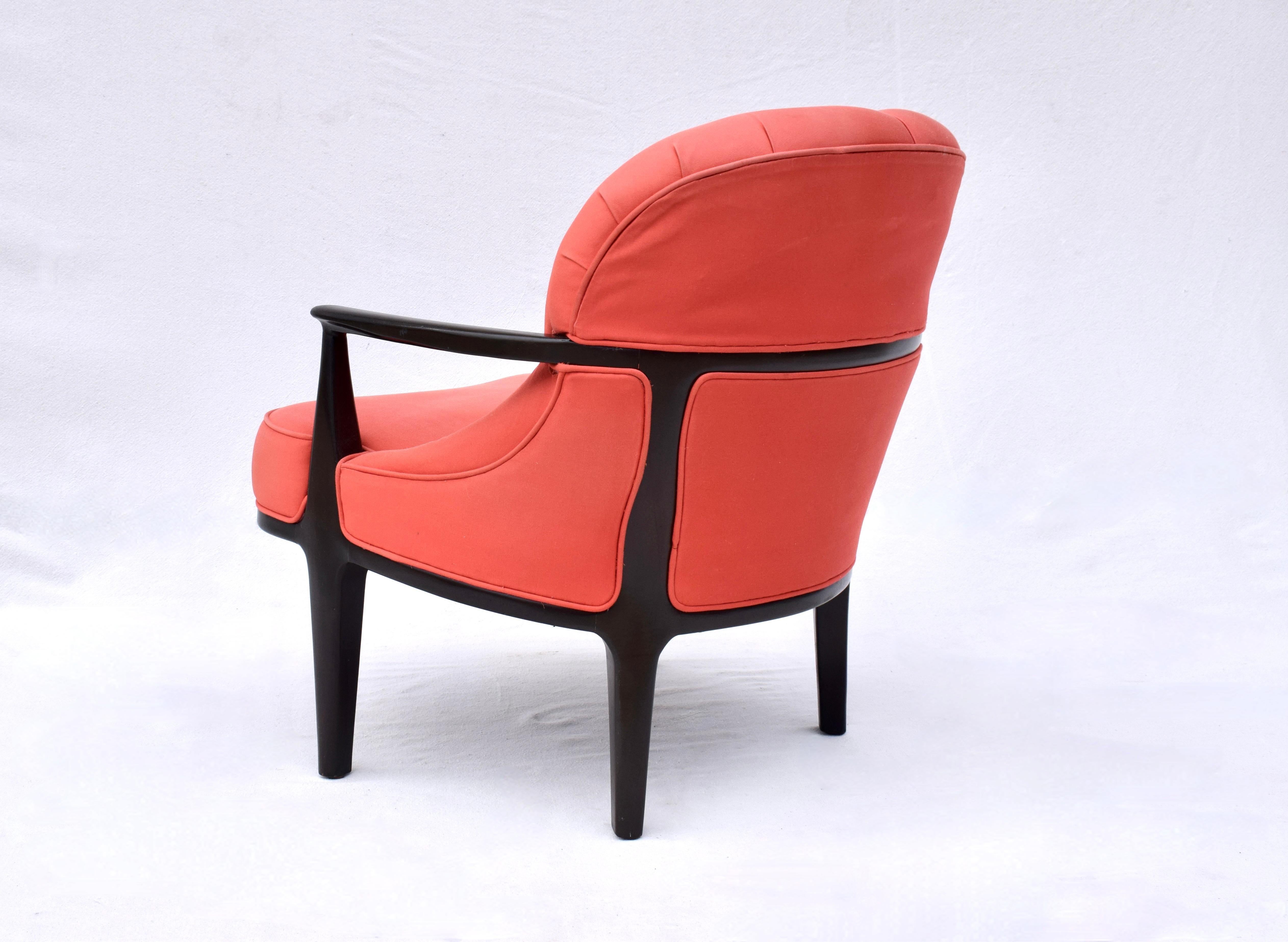 Edward Wormley for Dunbar Janus Collection Lounge Chair For Sale 1